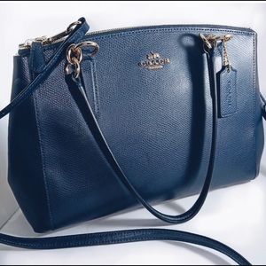 SOLD Beautiful authentic Navy Coach bag
